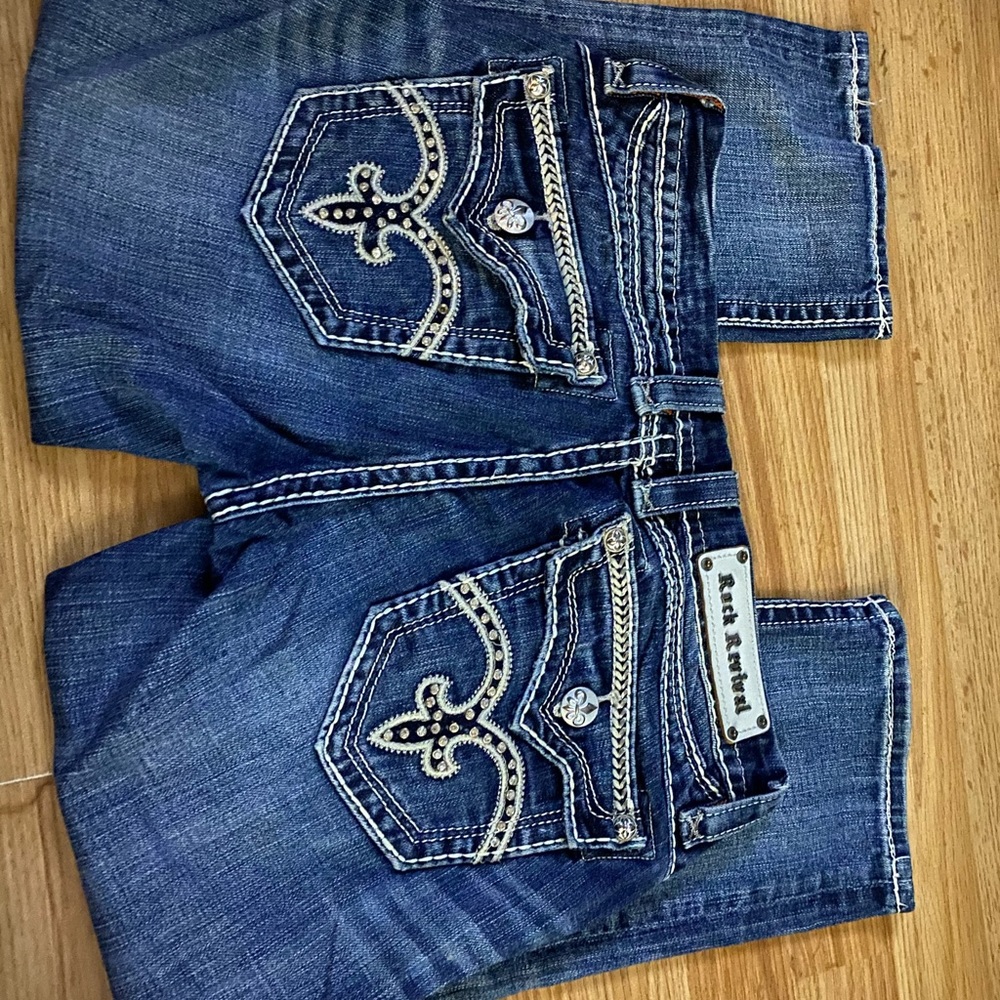 Rock revival capris